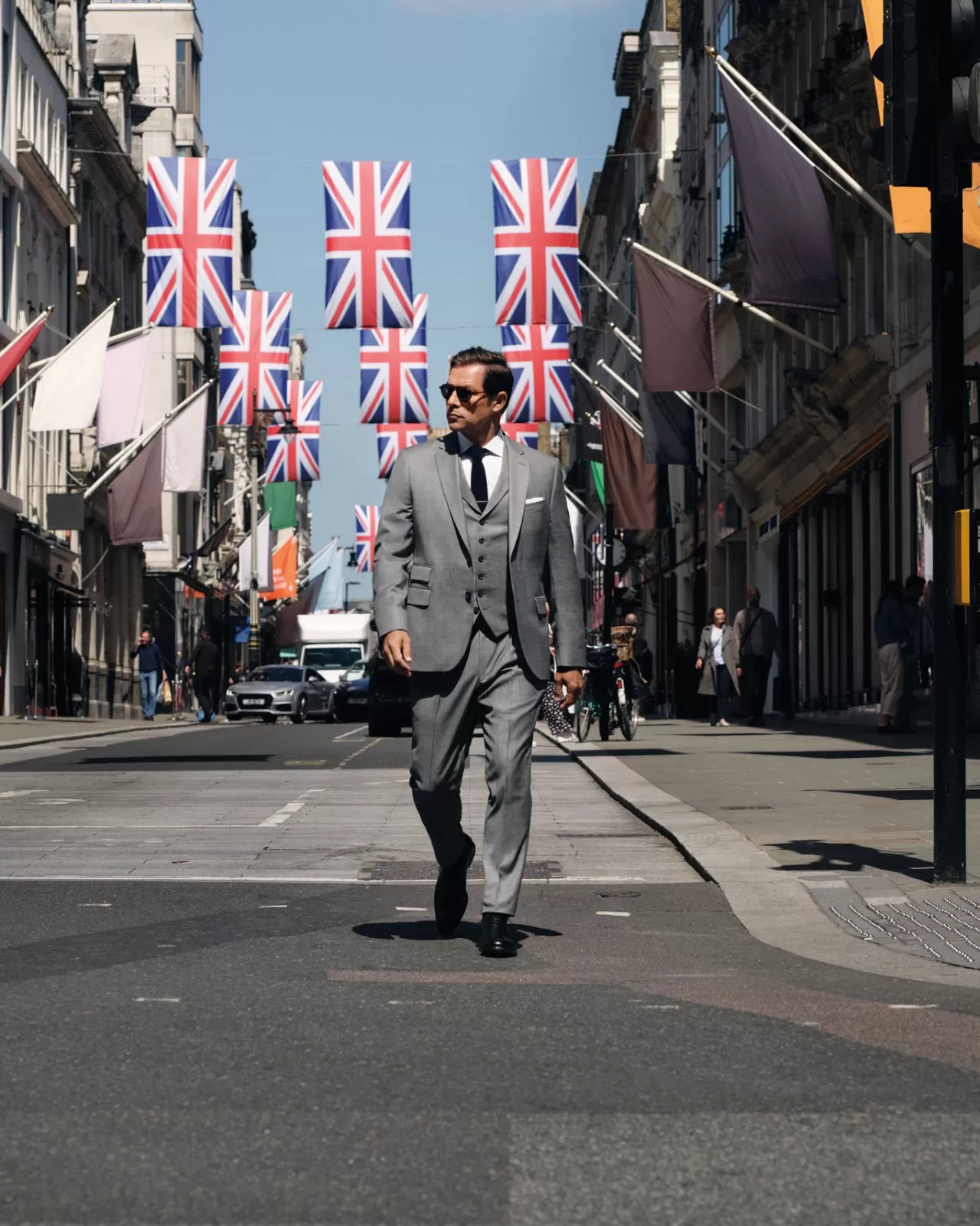 Men N.Peal Coats & Jackets | 007 Woven 3 Piece Suit