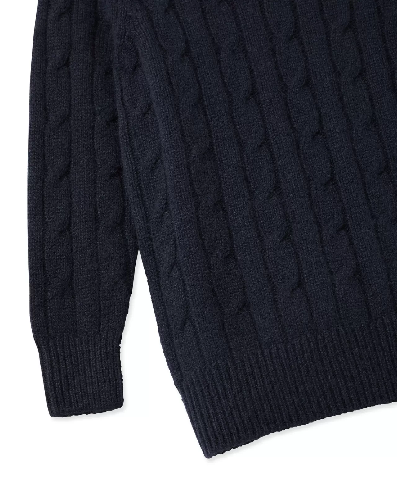boys_cable_roll_neck_cashmere_jumper_3.webp Children N.Peal Boys | Boys Cable Roll Neck Cashmere Jumper