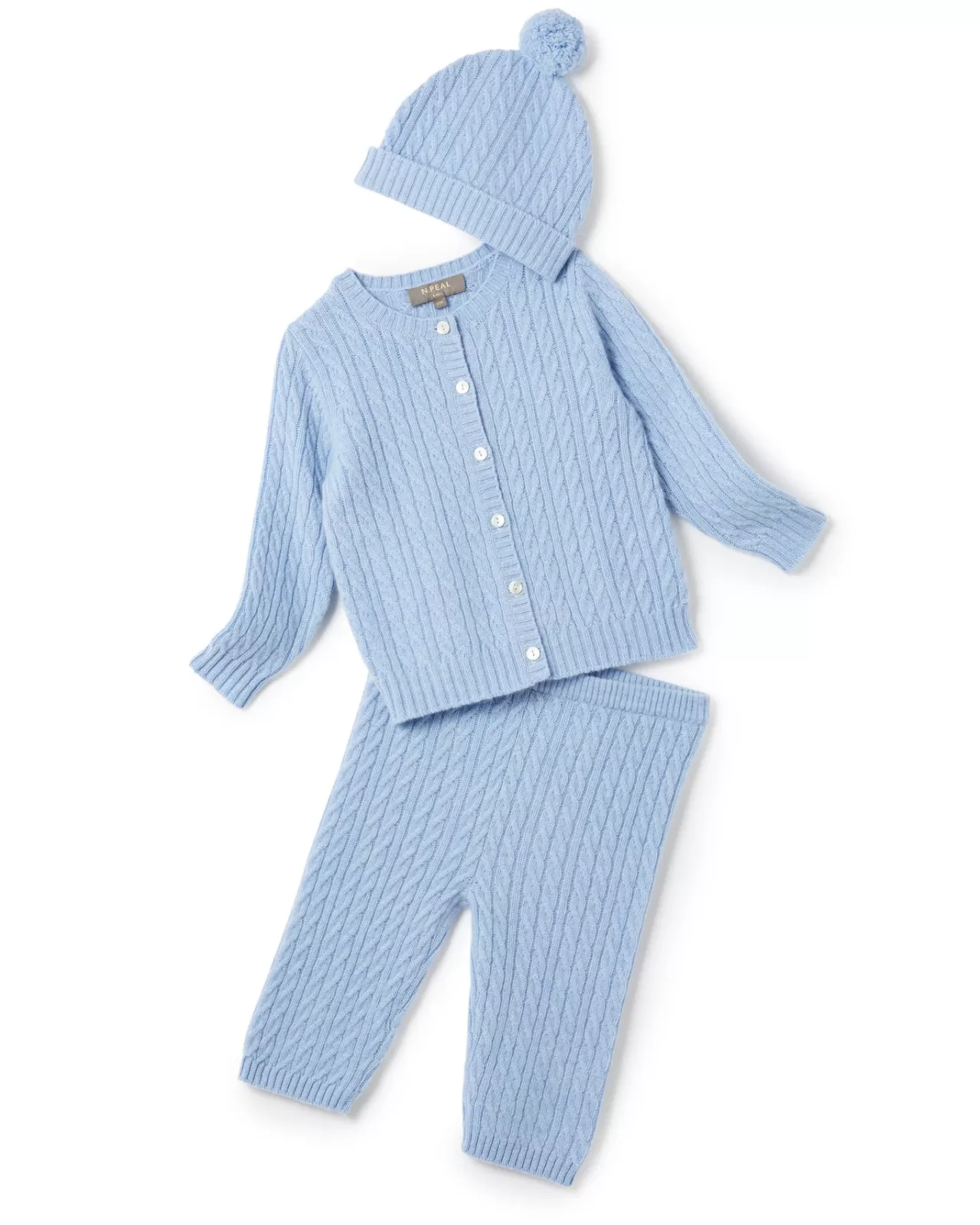 cashmere_cable_hat_3.webp Children N.Peal Baby | Cashmere Cable Hat