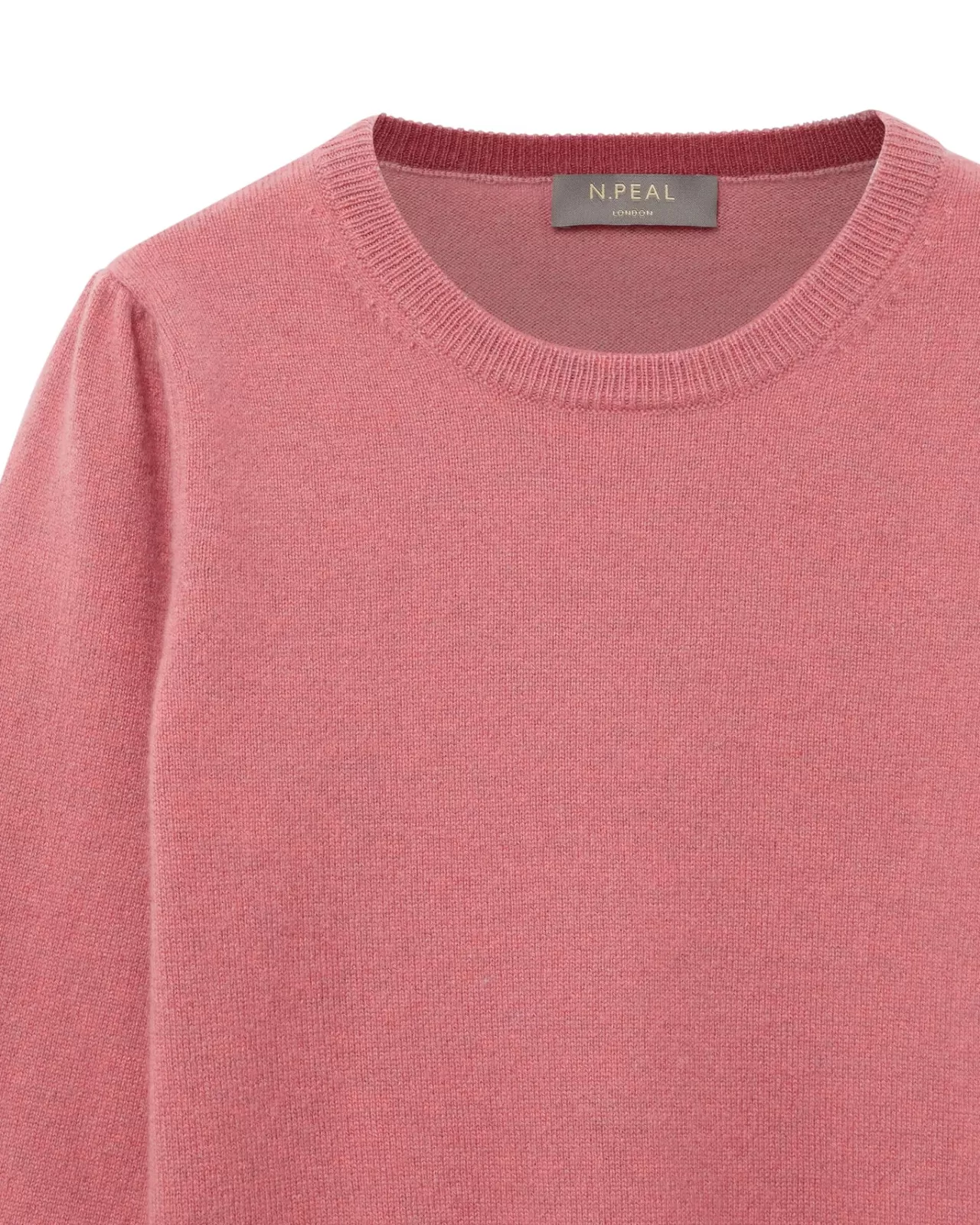 girls_round_neck_cashmere_jumper_2.webp Children N.Peal Girls | Girls Round Neck Cashmere Jumper