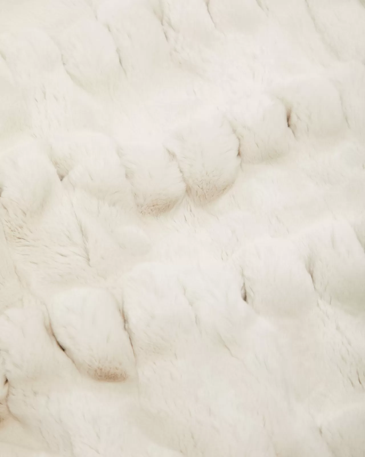 Women N.Peal Homeware | Knitted Fur Blanket