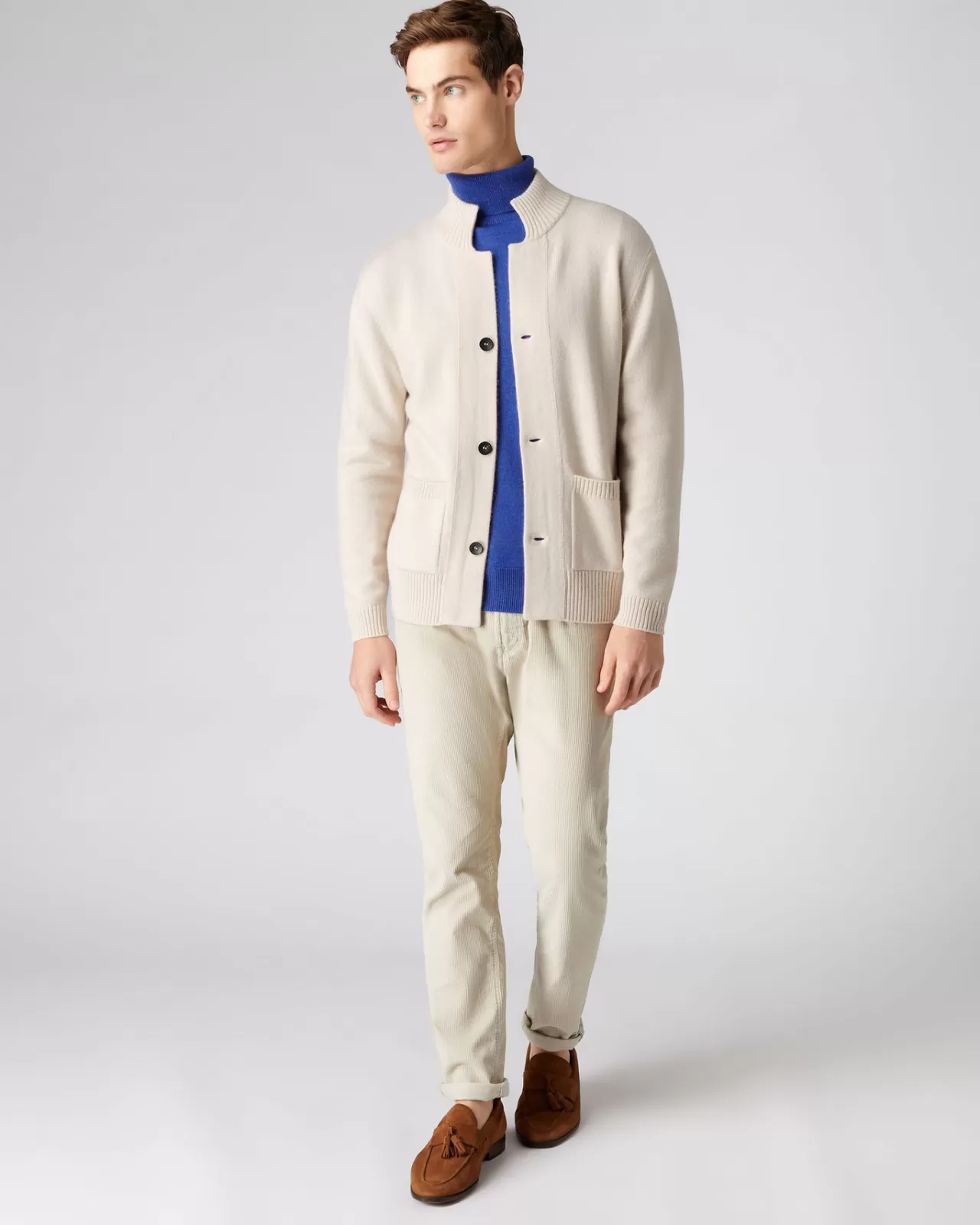 mens_button_through_cashmere_cardigan_2.webp Men N.Peal Cardigans | Men'S Button Through Cashmere Cardigan