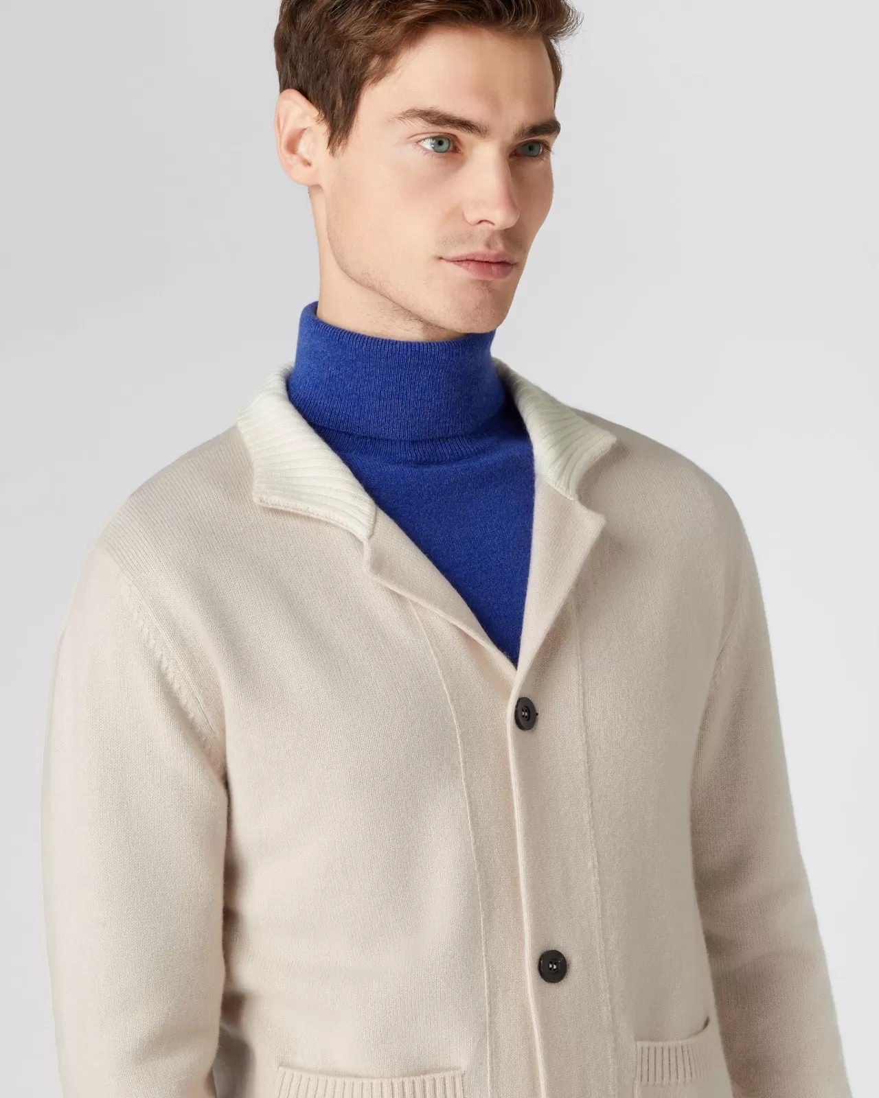mens_button_through_cashmere_cardigan_4.webp Men N.Peal Cardigans | Men'S Button Through Cashmere Cardigan