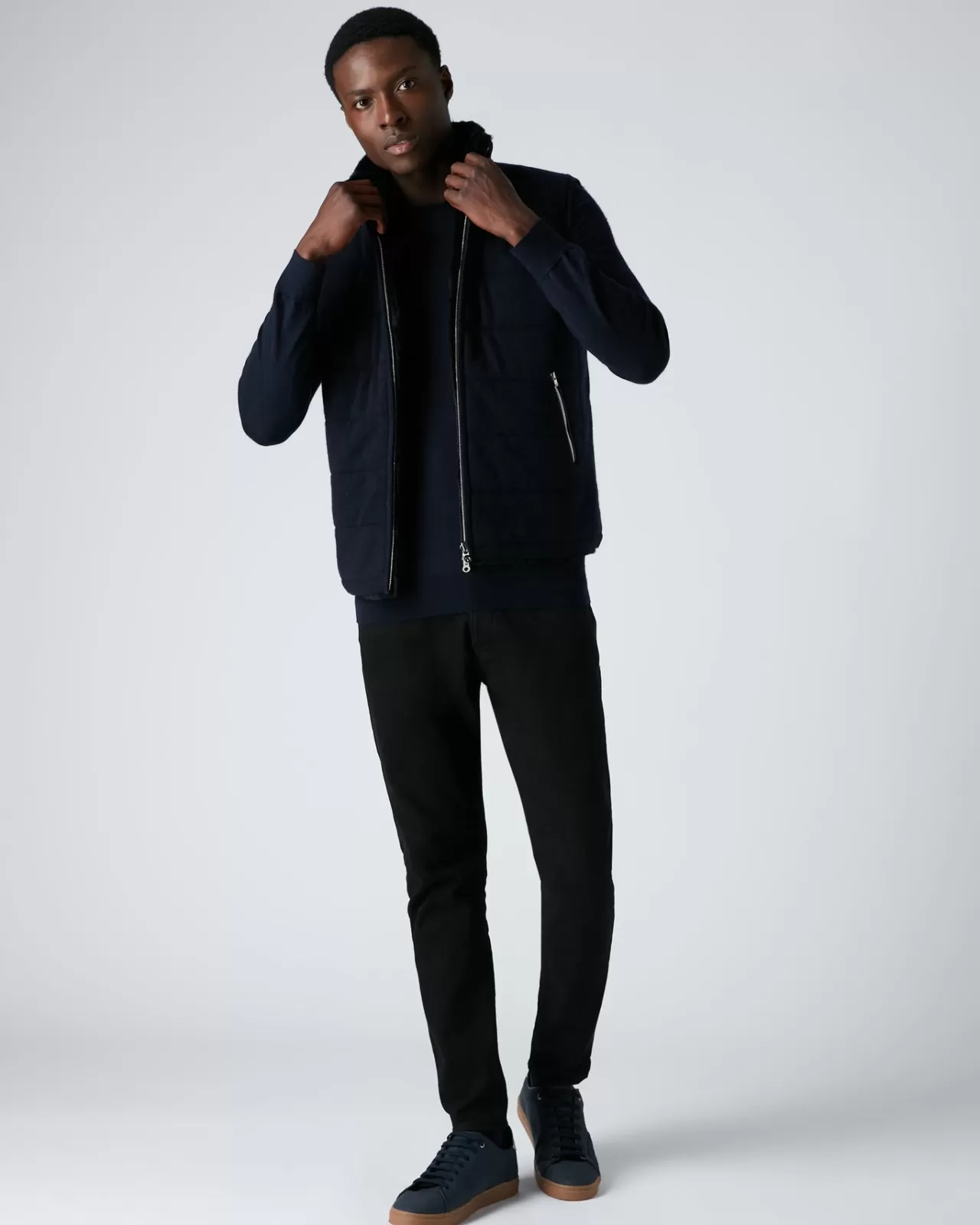 mens_fur_lined_gilet_2-1.webp Men N.Peal Gilets & Waistcoats | Men'S Fur Lined Gilet