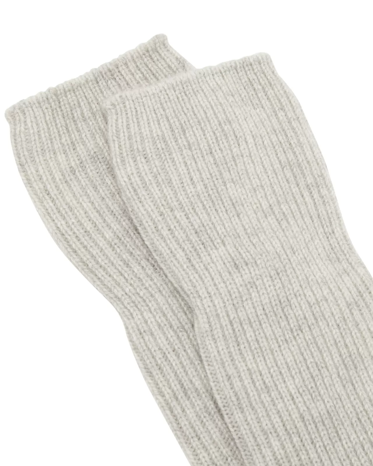 Women N.Peal Slippers & Socks | Unisex Cashmere Rib Bed Sock