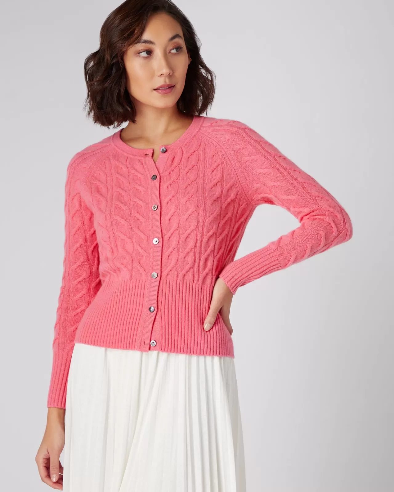 womens_cable_cashmere_cardigan_4-4.webp Women N.Peal Cardigans | Women'S Cable Cashmere Cardigan