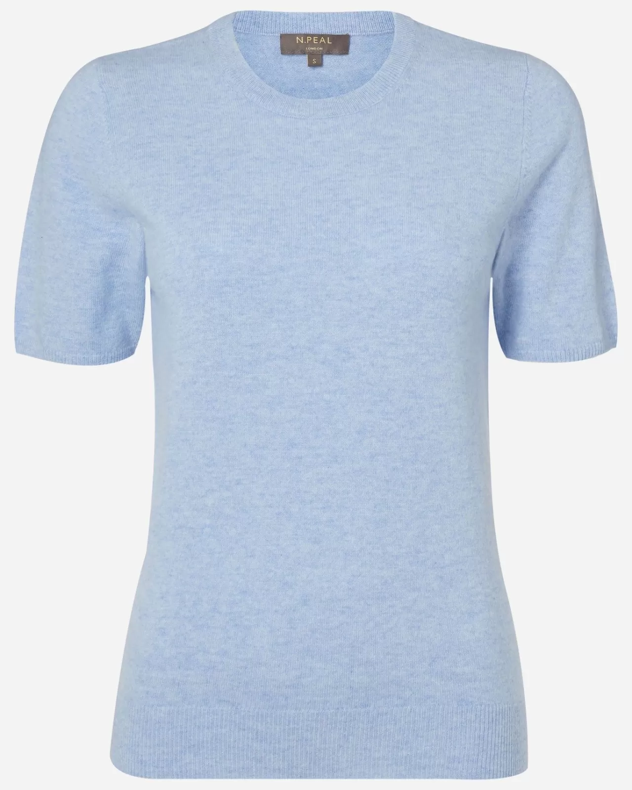 Women N.Peal Tops & T-Shirts | Women'S Round Neck Cashmere T Shirt