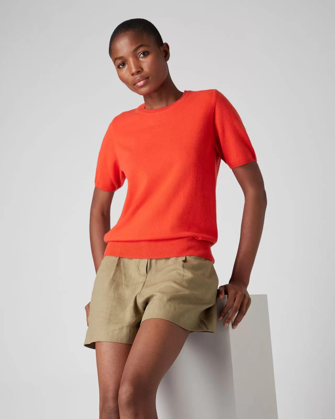 womens_round_neck_cashmere_t_shirt_2-7.webp Women N.Peal Tops & T-Shirts | Women'S Round Neck Cashmere T Shirt