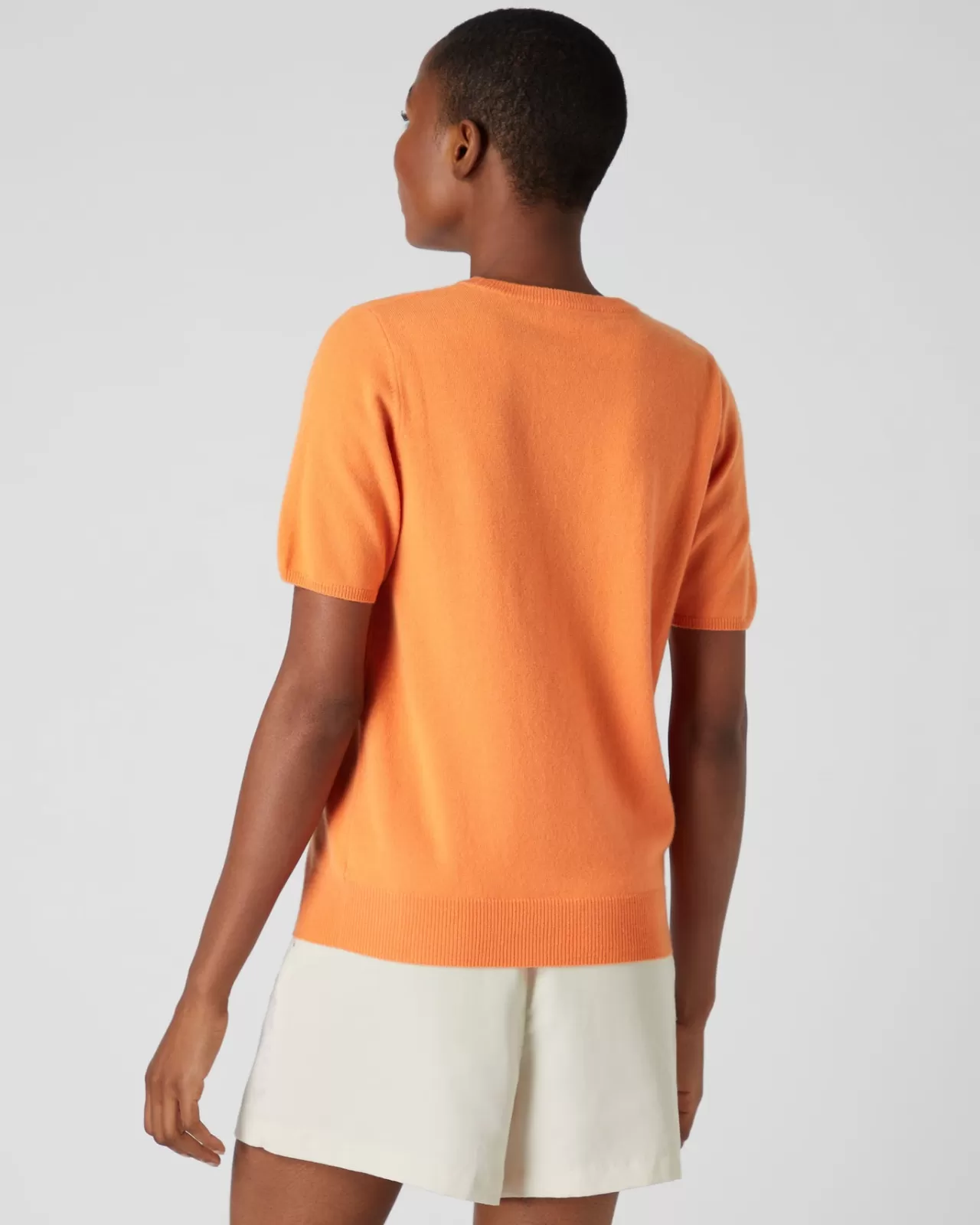 womens_round_neck_cashmere_t_shirt_3-10.webp Women N.Peal Tops & T-Shirts | Women'S Round Neck Cashmere T Shirt