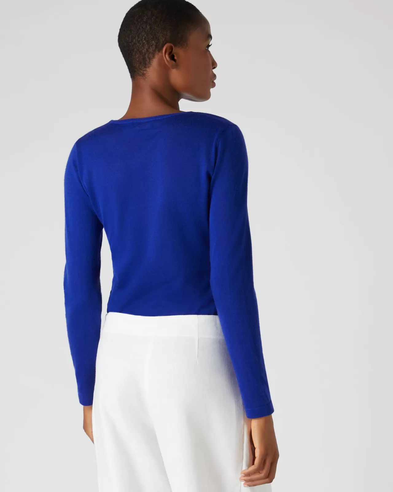 Women N.Peal Tops & T-Shirts | Women'S Superfine Long Sleeve Cashmere Top