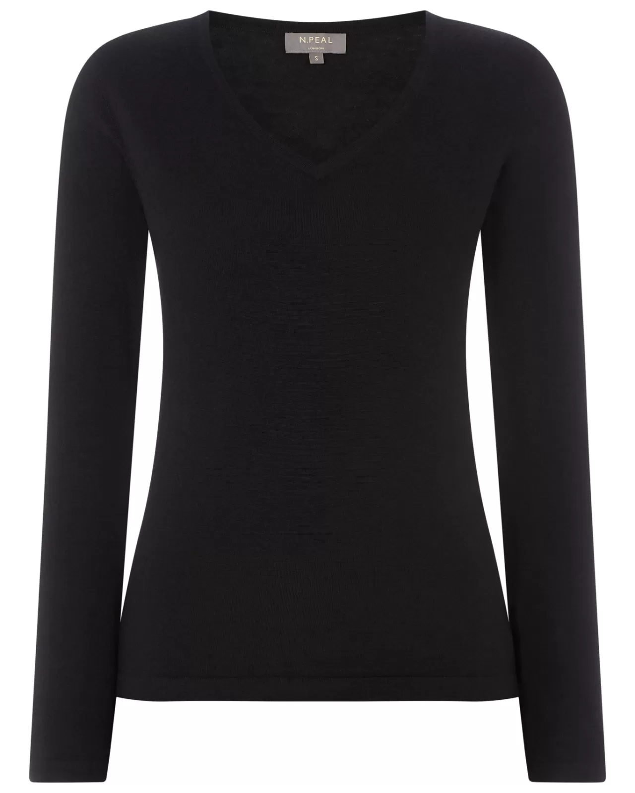 Women N.Peal Tops & T-Shirts | Women'S Superfine V Neck Cashmere Jumper